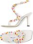 Jimmy Choo 90mm bead-embellished sandals White - Thumbnail 4