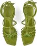 Jimmy Choo 90mm Jemma strappy sandals Green - Thumbnail 4