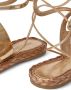 Jimmy Choo Agave flat espadrille sandals Gold - Thumbnail 4