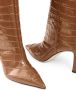 Jimmy Choo Alizze 85mm pointed-toe boots Brown - Thumbnail 5