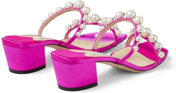 Jimmy Choo Amara 45mm sandals Pink