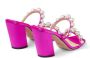 Jimmy Choo Amara satin 85mm sandals Pink - Thumbnail 3