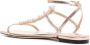 Jimmy Choo Amari pearl-detailed flat sandals Pink - Thumbnail 3