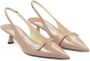 Jimmy Choo 45mm Amita slingback pumps Pink - Thumbnail 2