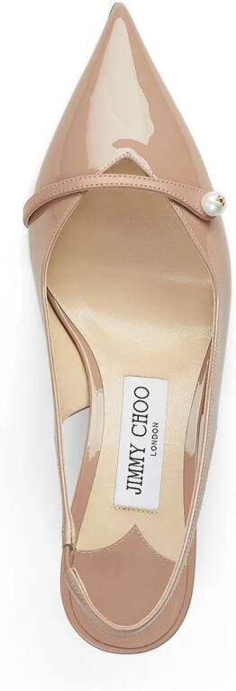 Jimmy Choo 45mm Amita slingback pumps Pink