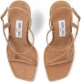 Jimmy Choo Amos 95mm suede sandals Brown - Thumbnail 5