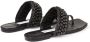 Jimmy Choo Amoure beaded flat sandals Black - Thumbnail 3