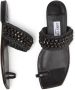 Jimmy Choo Amoure beaded flat sandals Black - Thumbnail 4