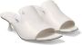 Jimmy Choo Ander 50mm leather mules White - Thumbnail 2