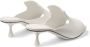 Jimmy Choo Ander 50mm leather mules White - Thumbnail 3