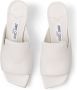 Jimmy Choo Ander 50mm leather mules White - Thumbnail 5