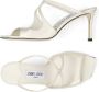 Jimmy Choo Anise 75mm patent-leather mules White - Thumbnail 5