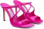 Jimmy Choo Anise 95mm square sandals Pink - Thumbnail 2