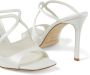 Jimmy Choo Anise 95mm square sandals White - Thumbnail 5
