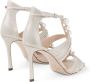 Jimmy Choo Aura 95mm stiletto sandals Neutrals - Thumbnail 3