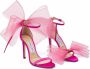 Jimmy Choo Aveline 100 asymmetric sandals Pink - Thumbnail 2