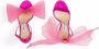 Jimmy Choo Aveline 100 asymmetric sandals Pink - Thumbnail 4