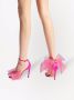 Jimmy Choo Aveline 100 asymmetric sandals Pink - Thumbnail 5