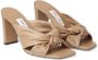 Jimmy Choo Avenue 85mm knotted leather sandals Neutrals - Thumbnail 2