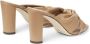 Jimmy Choo Avenue 85mm knotted leather sandals Neutrals - Thumbnail 3