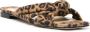 Jimmy Choo Avenue leopard-print sandals Brown - Thumbnail 2