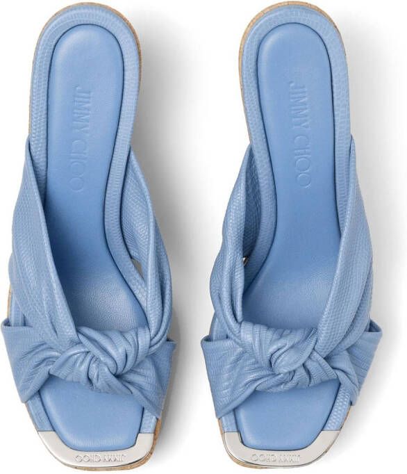 Jimmy Choo Avenue wedge sandals Blue