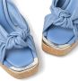 Jimmy Choo Avenue wedge sandals Blue - Thumbnail 5