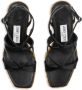 Jimmy Choo Ayla 85mm wedge sandals Black - Thumbnail 4