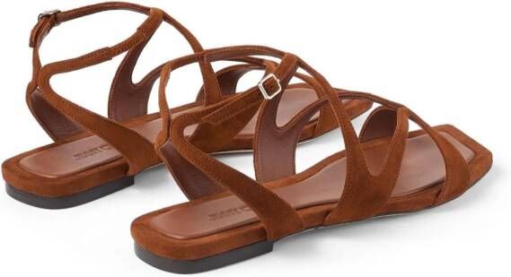 Jimmy Choo Ayla flat sandals Brown
