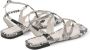 Jimmy Choo Ayla snake-print leather sandals Black - Thumbnail 3