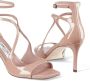 Jimmy Choo Azia 75mm patent-leather sandals Pink - Thumbnail 5
