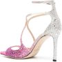 Jimmy Choo Azia 95mm crystal-embellished sandals Pink - Thumbnail 3