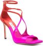 Jimmy Choo Azia 95mm satin sandals Pink - Thumbnail 2