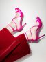 Jimmy Choo Azia 95mm satin sandals Pink - Thumbnail 3