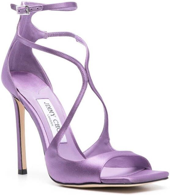 Jimmy Choo Azia strappy sandals Purple