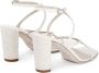 Jimmy Choo Azie 85mm leather sandals White - Thumbnail 3