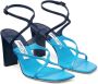 Jimmy Choo Azie 85mm two-tone sandals Blue - Thumbnail 2
