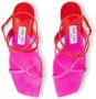 Jimmy Choo Azie 85mm two-tone sandals Pink - Thumbnail 4