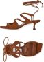 Jimmy Choo Azure 50mm suede sandals Brown - Thumbnail 4