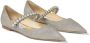 Jimmy Choo Baily embellished ballerina shoes Silver - Thumbnail 2