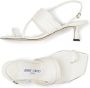 Jimmy Choo Beziers 50mm leather sandals White - Thumbnail 4