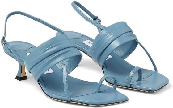 Jimmy Choo Beziers 50mm sandals Blue