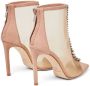Jimmy Choo Bing 100mm ankle boots Pink - Thumbnail 3