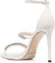 Jimmy Choo Bing 105mm crystal sandals White - Thumbnail 3