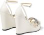 Jimmy Choo Bing 120mm wedge sandals Neutrals - Thumbnail 3