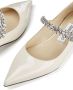 Jimmy Choo Bing crystal-strap ballerina shoes Neutrals - Thumbnail 5