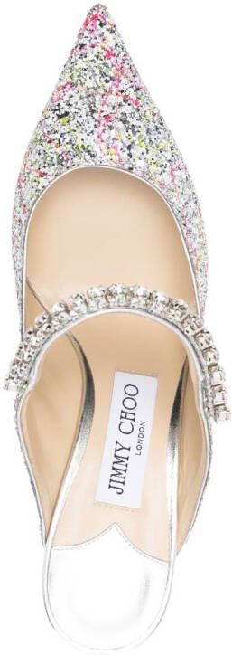 Jimmy Choo Bing glittered pumps 231 MULTI