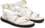 Jimmy Choo Blaise leather sandals White - Thumbnail 2