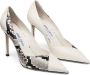 Jimmy Choo Cass 95mm leather pumps White - Thumbnail 2