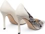 Jimmy Choo Cass 95mm leather pumps White - Thumbnail 3